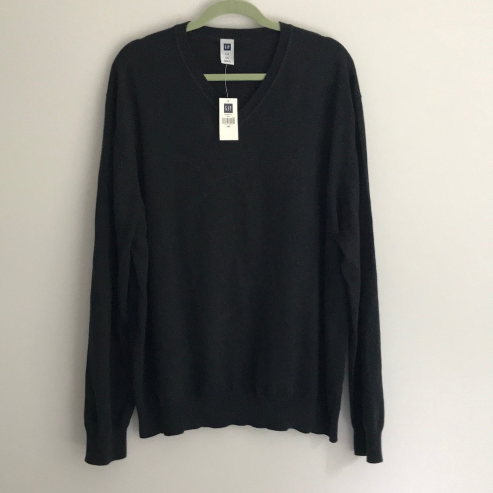 GAP MEN’s Black XXL Pullover Sweater